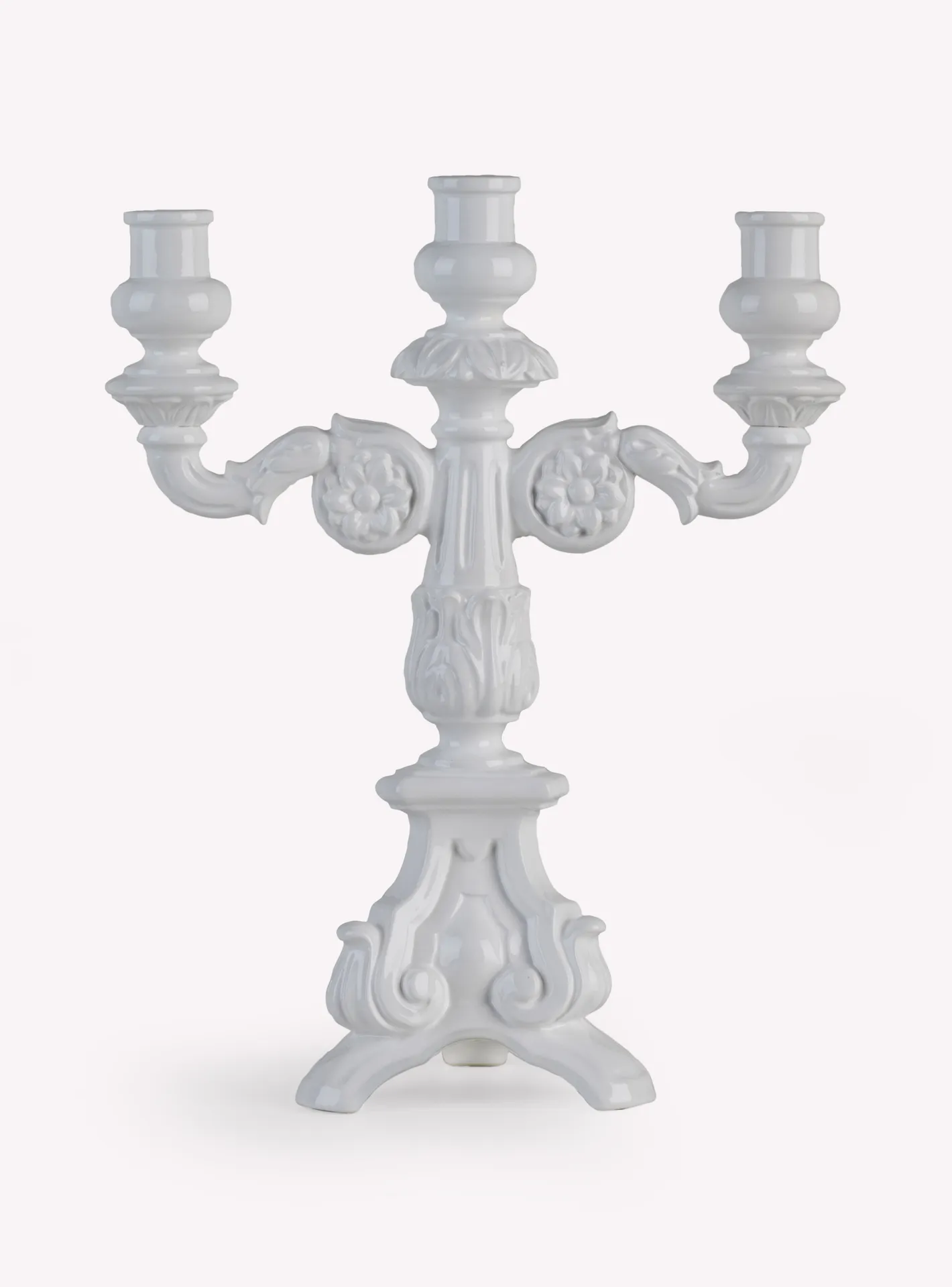 Candelabro Barocco 3 Candele — foto 1