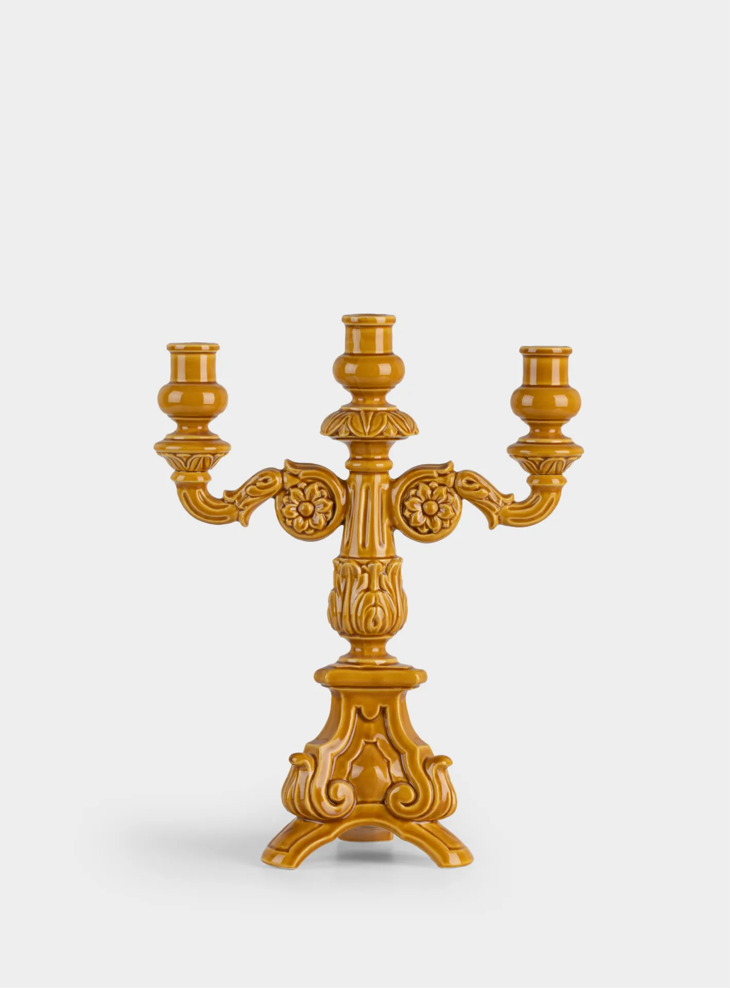 Candelabro Barocco 3 Candele