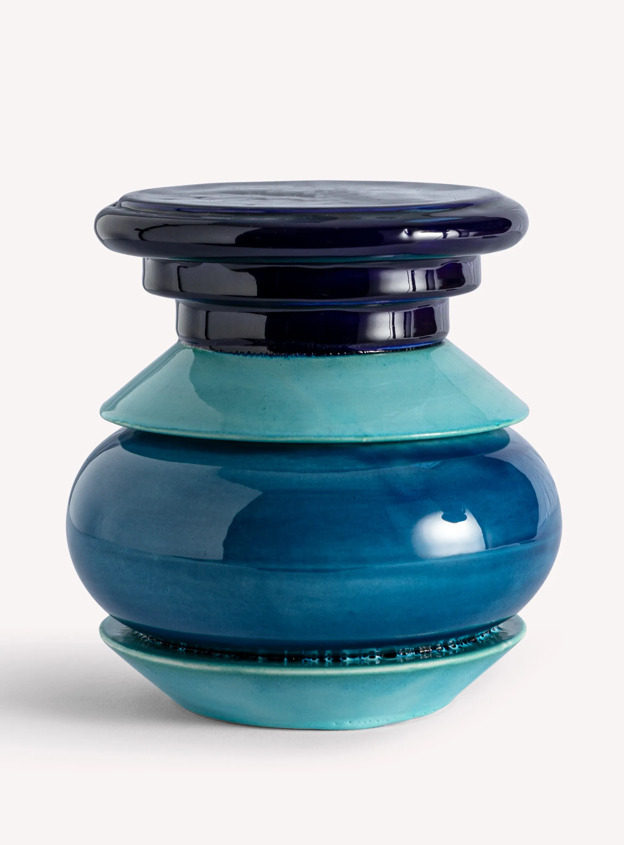 Large Geometric Candle Holder — photo 1
