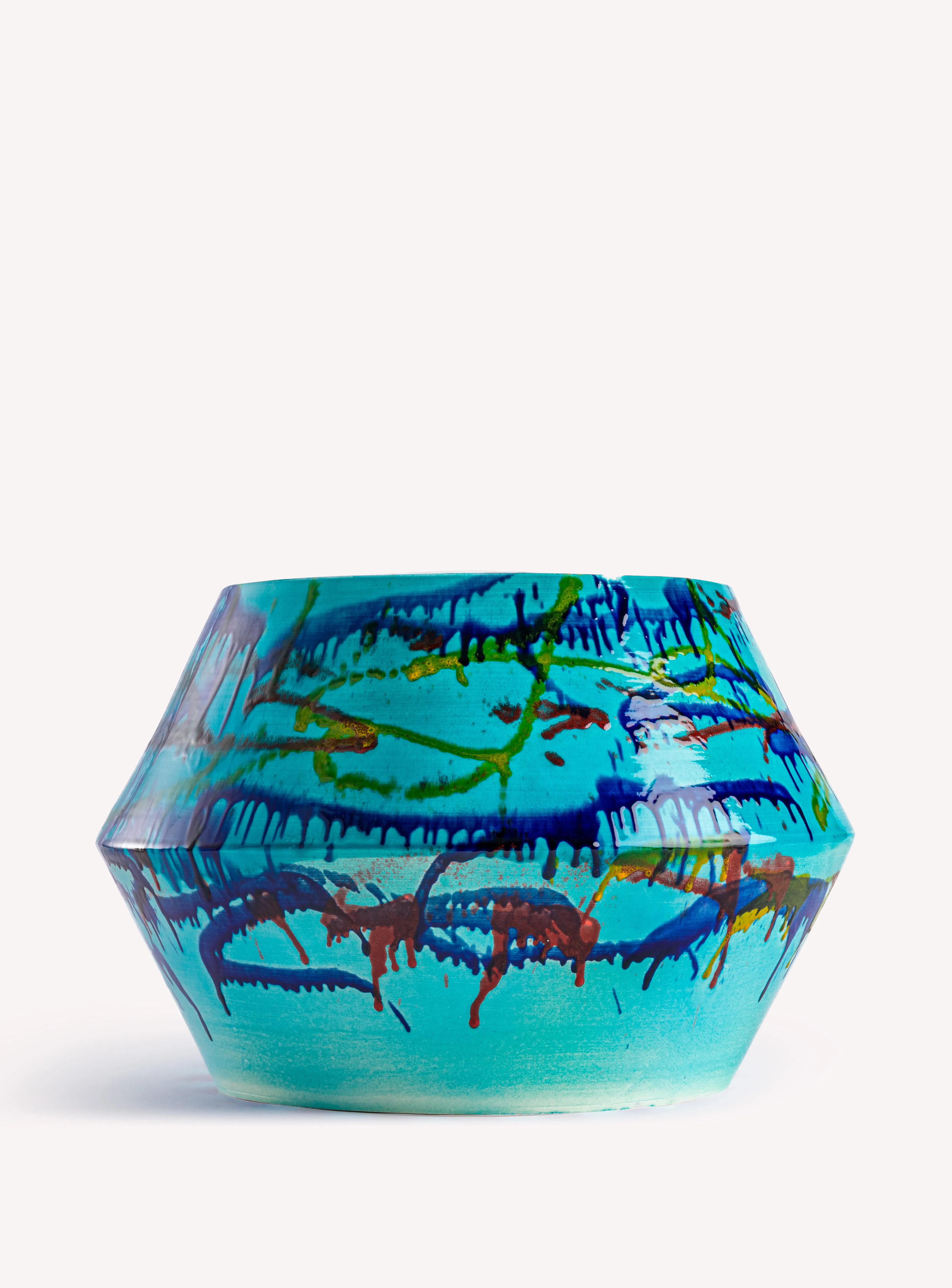 Medium Dripping Art Side Table